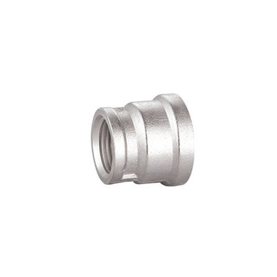 Conector recto de tubo cromado con accesorios de latón de 1/4 pulgadas BF4012