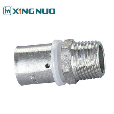 Fittings para tubos PEX 16-32mm PN25 Fittings para tubos PEX Fabricante profesional Fittings para tubos PEX de toma de corriente masculino