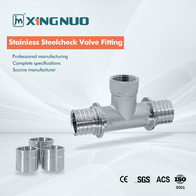 Accesorios de acero inoxidable de alta resistencia a la corrosión con un rango de tamaño de 1/2' a 2' y servicio único para aplicaciones industriales