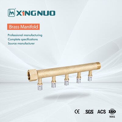 Desviador de flujo rectangular de latón Tecnología forjada Solución duradera para sistemas y aplicaciones de control de fluidos industriales